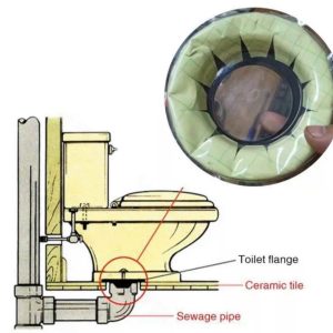 Gioăng cao su chống hôi bồn cầu
